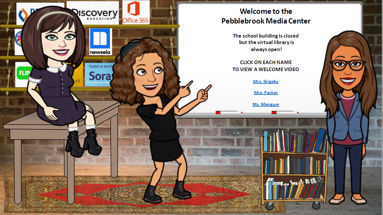 Click to go to each media specialist's page