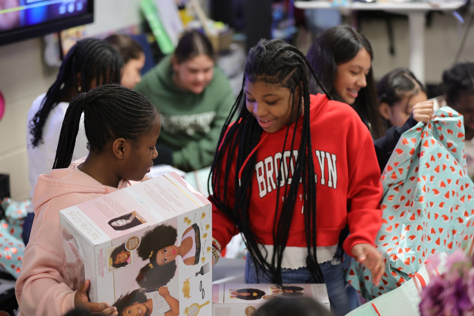 Holiday Wishes Come True for Birney Elementary Students