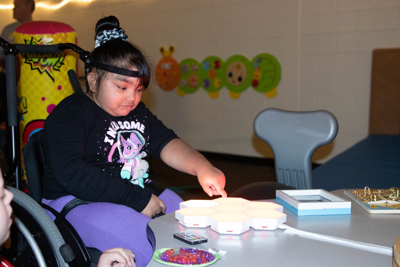 Sensory room opens at Burkhart Elementary for students who need a break -  Chalkbeat