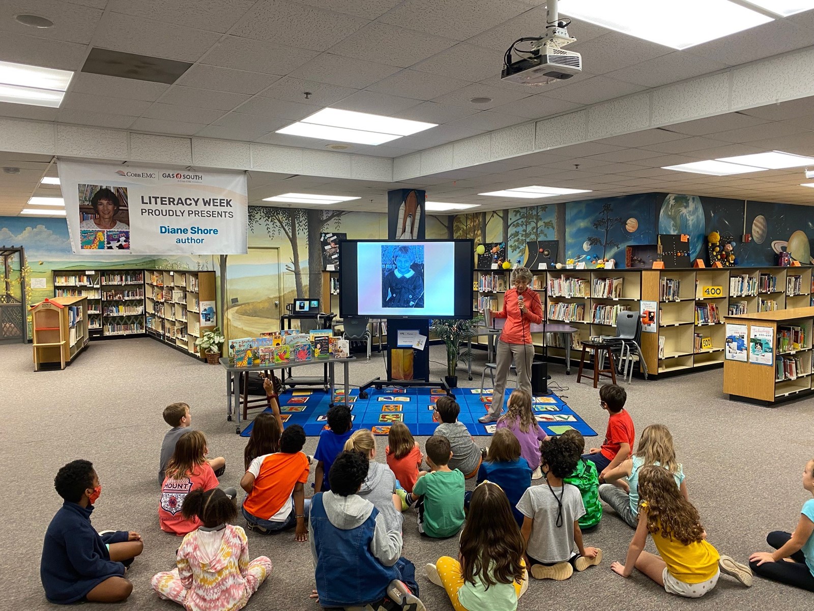 A visit from author Dinah Shore