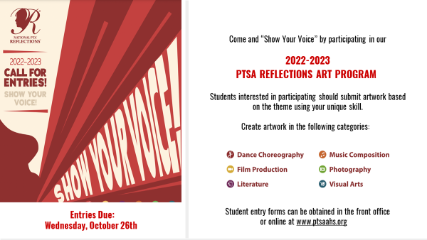 National PTA Reflections Art Program