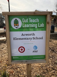 Outdoor Learning Lab Sign
