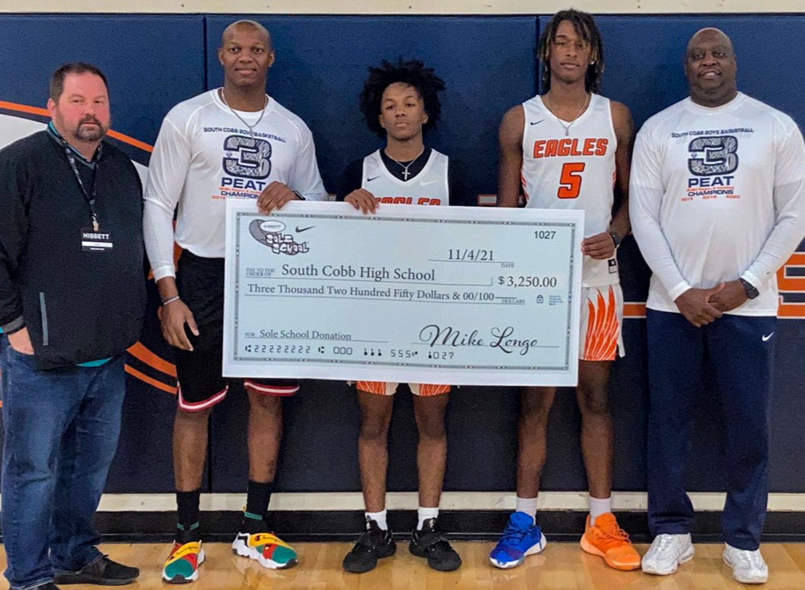 Eagle Basketball Gets 'Sole Support' from Hibbett Sports and Nike