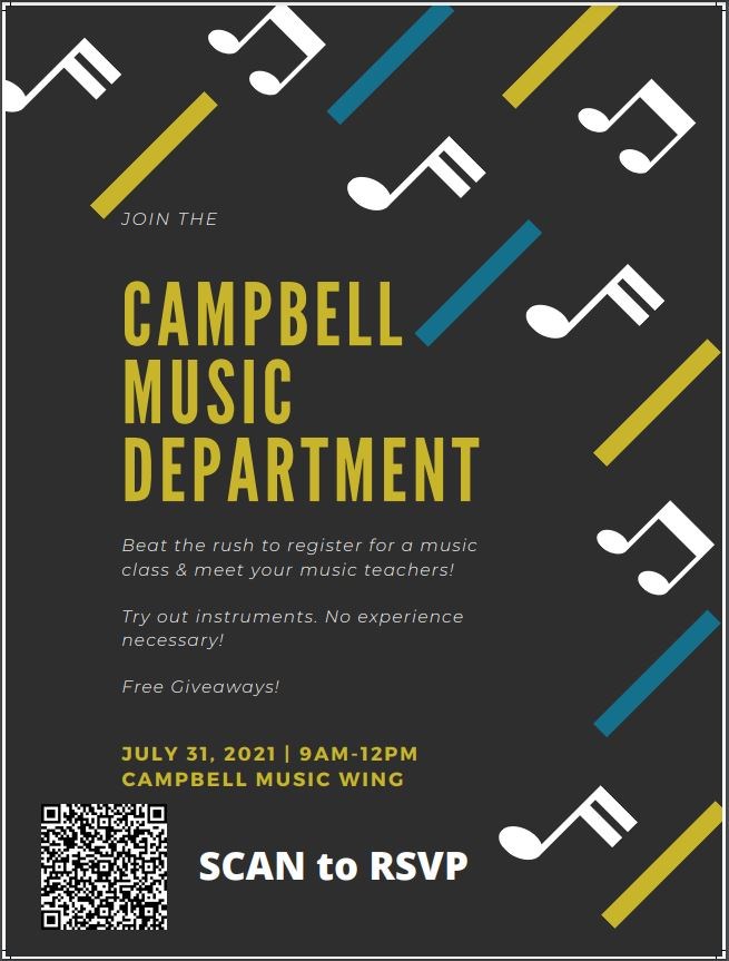 Music Department Sign Up