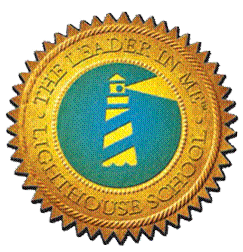 The Leader in Me Lighthouse School Badge