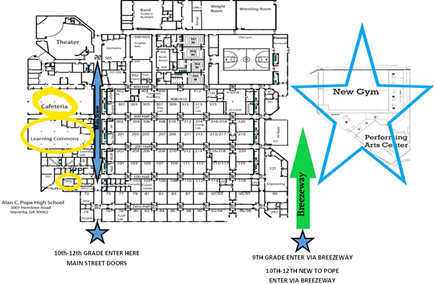 map of school for greyhound madness