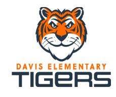 Davis Tiger Mascot Logo