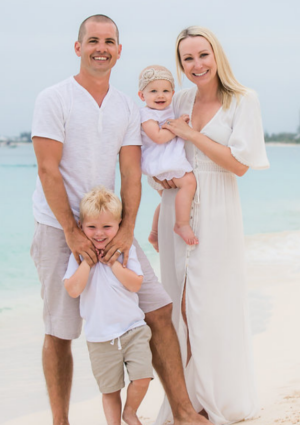 Assistant Principal Billy Pritz and family