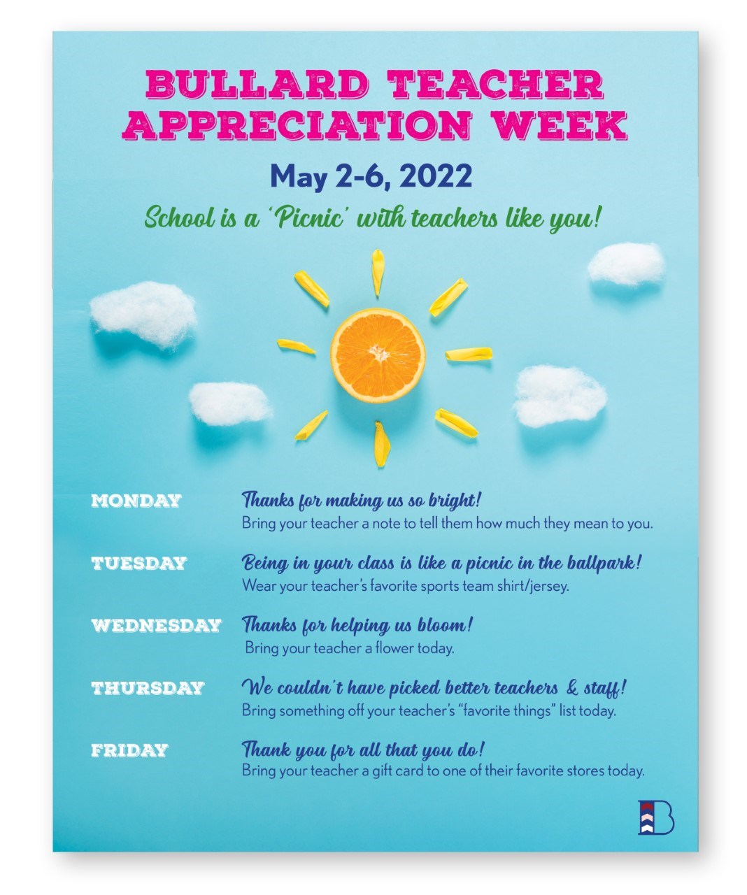 Teacher Appreciation Week