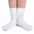 solid white socks