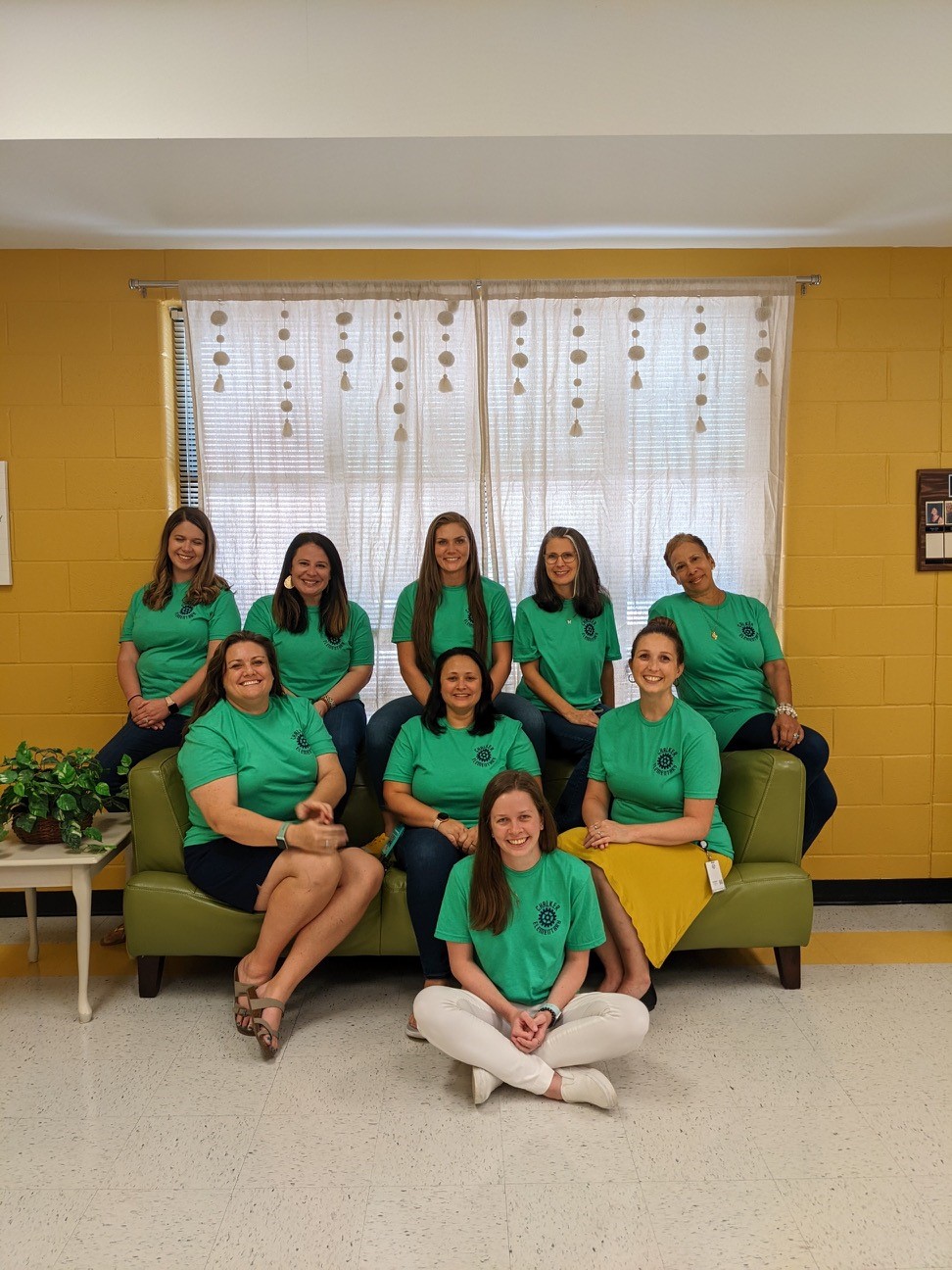 Chalker first grade teachers seated for picture