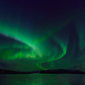 Aurora Borealis in 4K UHD: Northern Lights Relaxation - Alaska