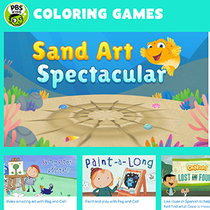 PBS Coloring Games