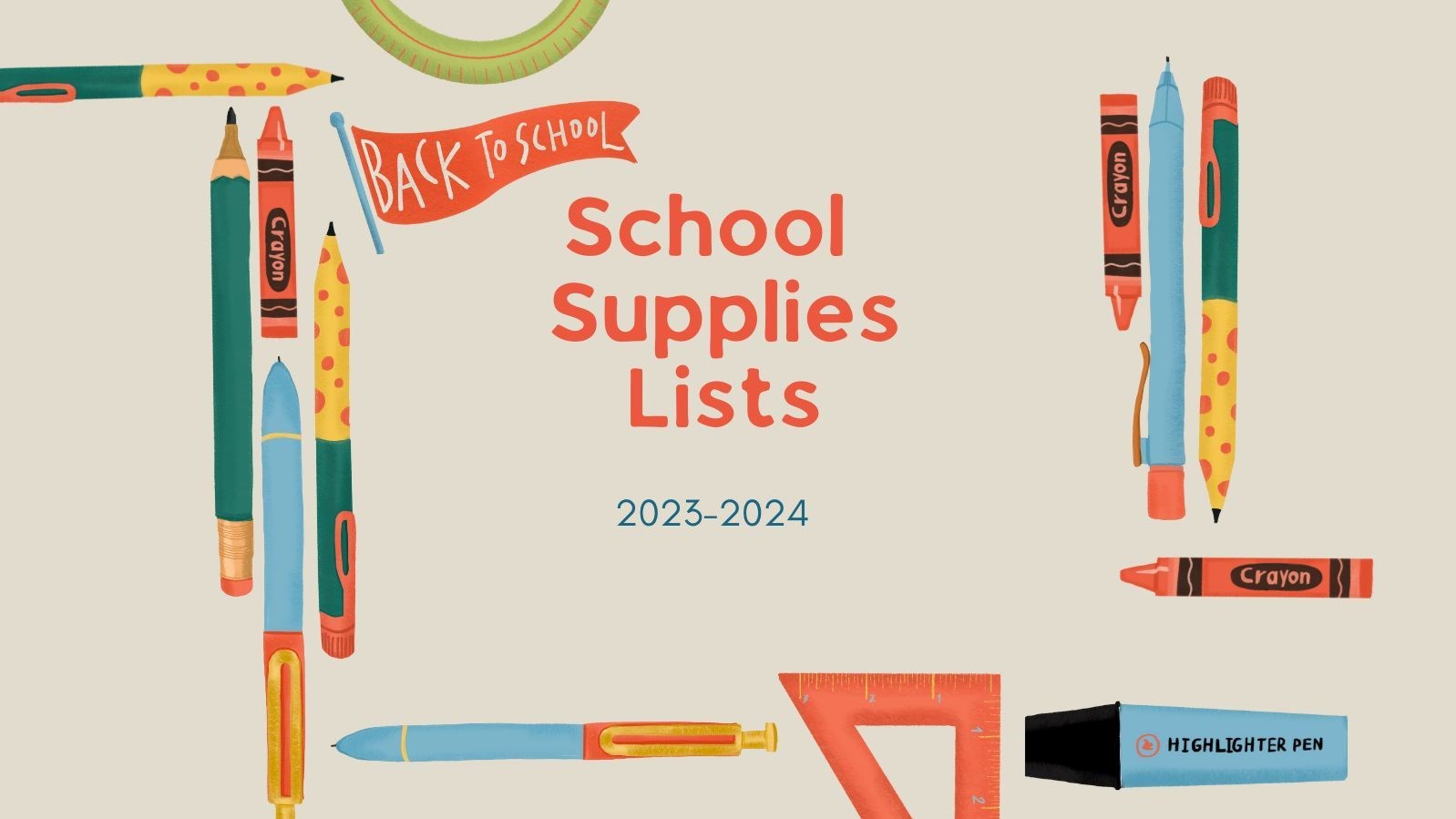 Walmart School Supply Lists 2024 - Van Lilian