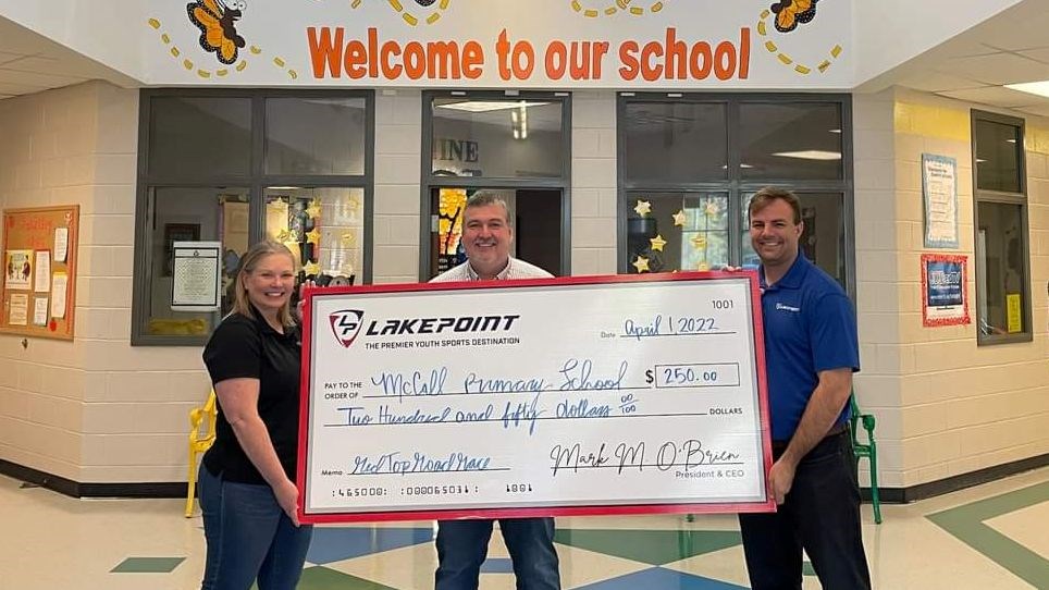 LakePoint Sports Check with Mr. Farrell