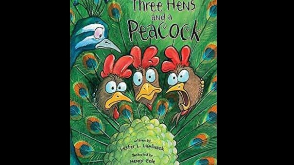 11/17: Three Hens and a Peacock
