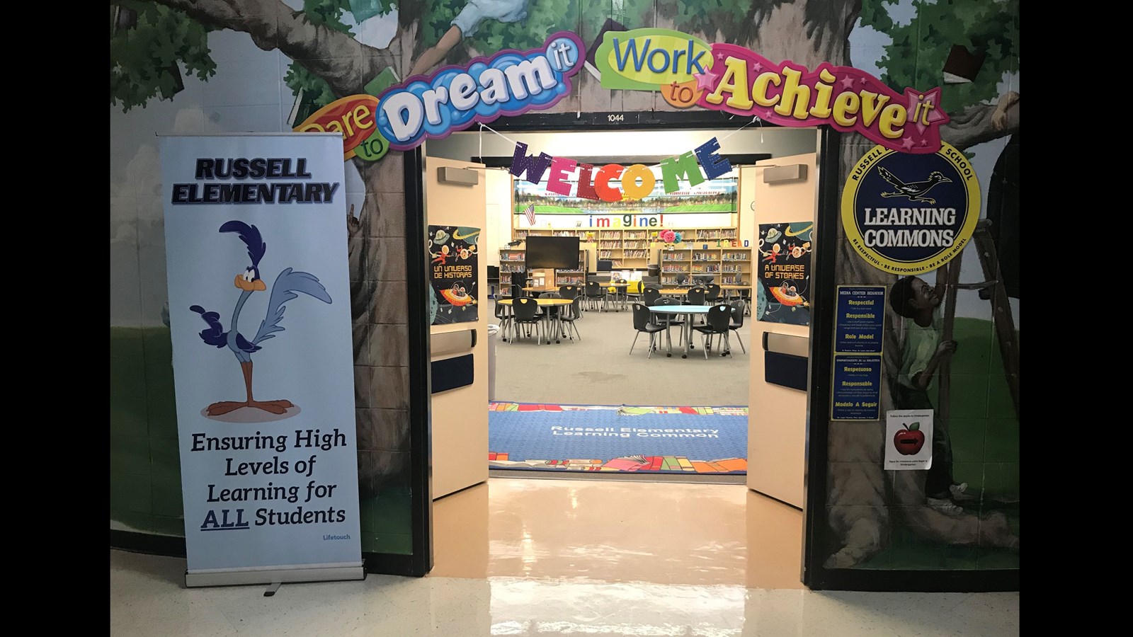 Russell Elementary Library Learning Commons