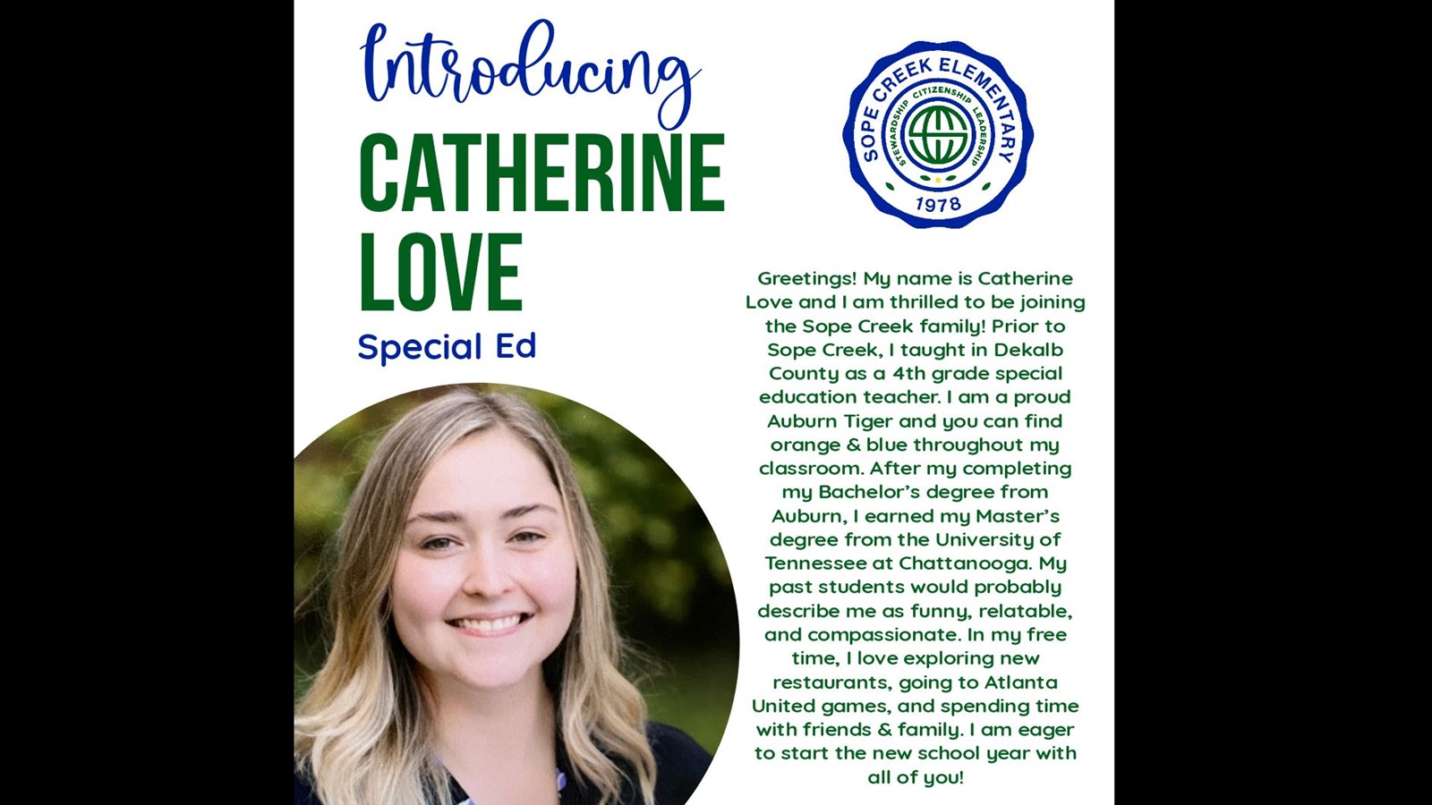 Sope Creek Elementary School