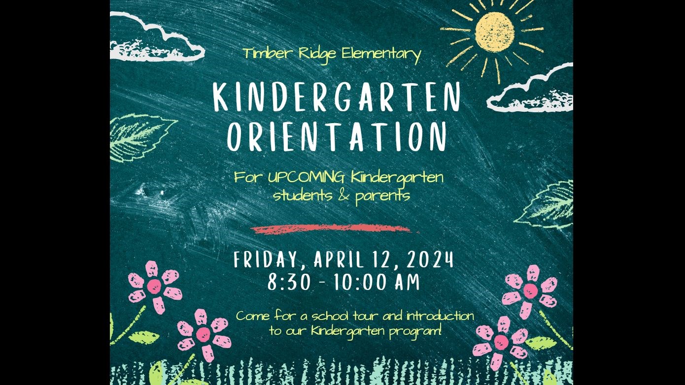 Kindergarten Orientation