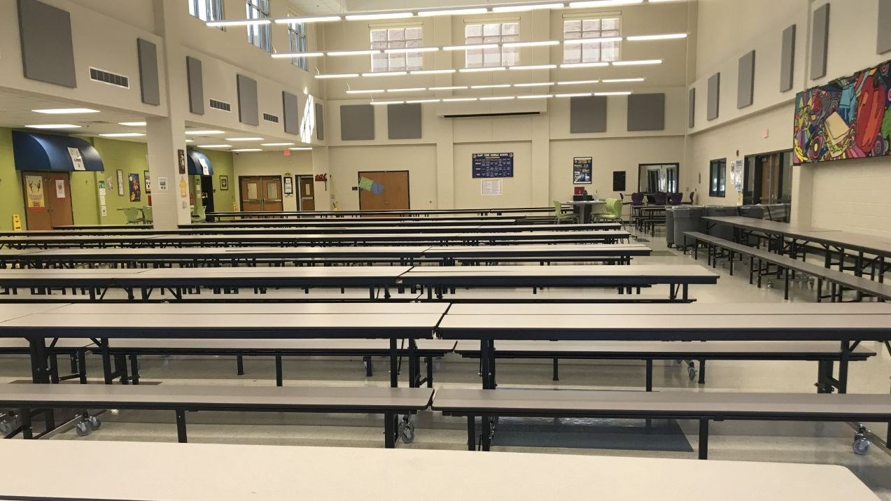 high school cafeteria