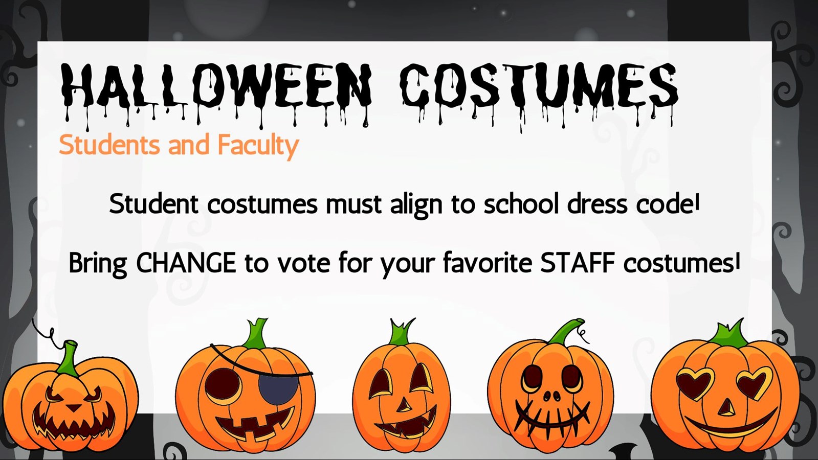 Halloween Costume Rules