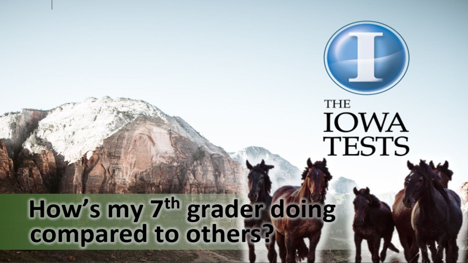 IOWA - How's my 7th grader doing compared to others?