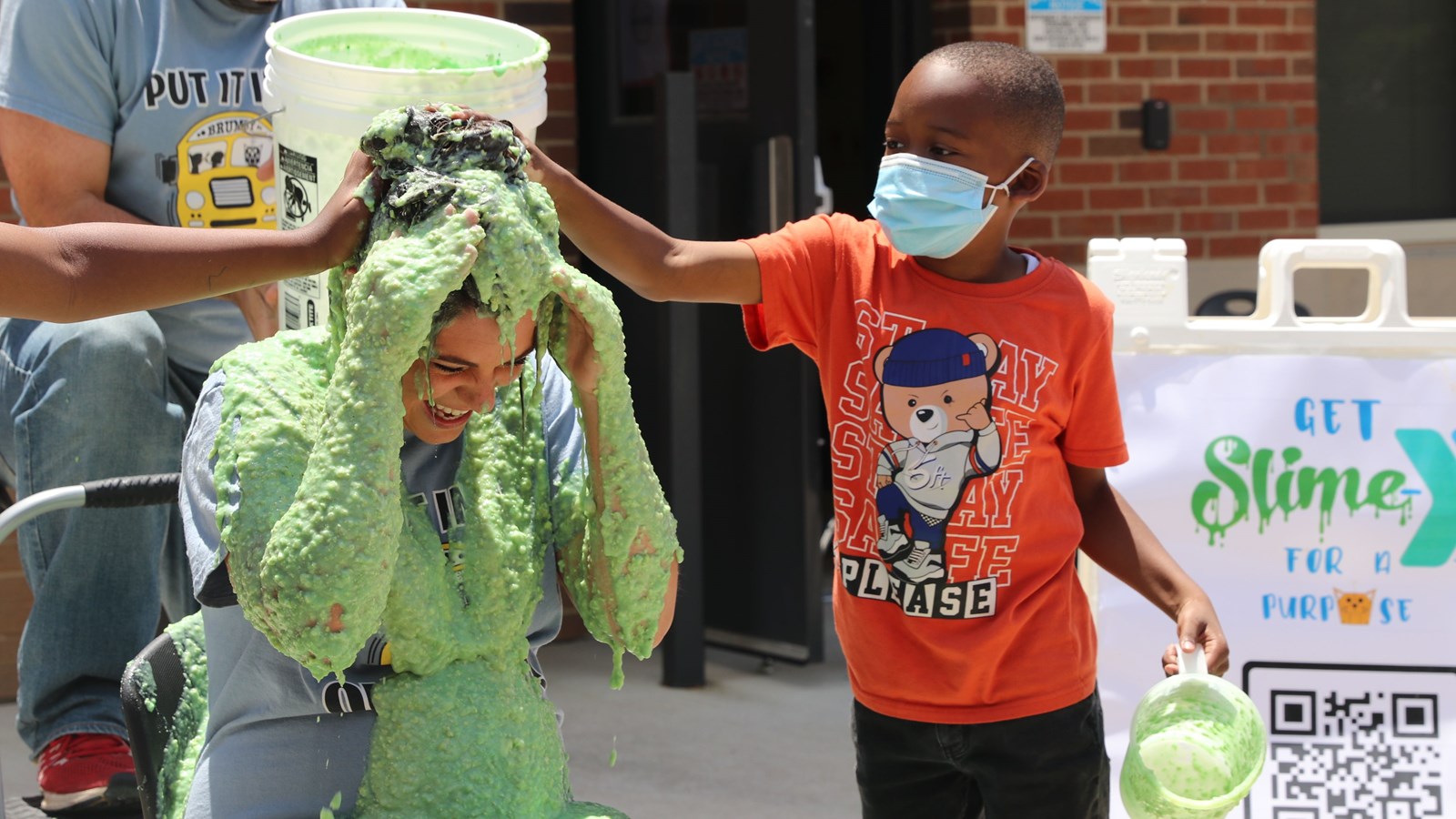 Brumby Teachers Gets Slimed for a Purpose