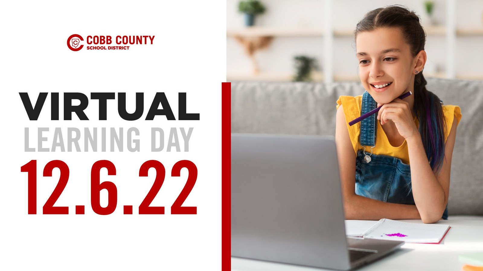 Cobb Schools to Hold Virtual Learning Day on Tuesday, December 6