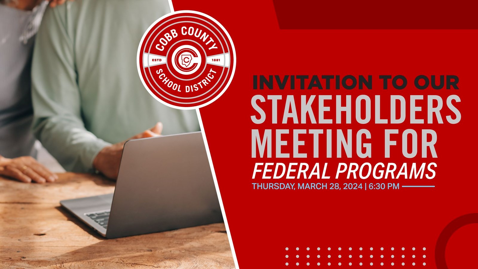 Annual Stakeholders Meeting for Federal Programs