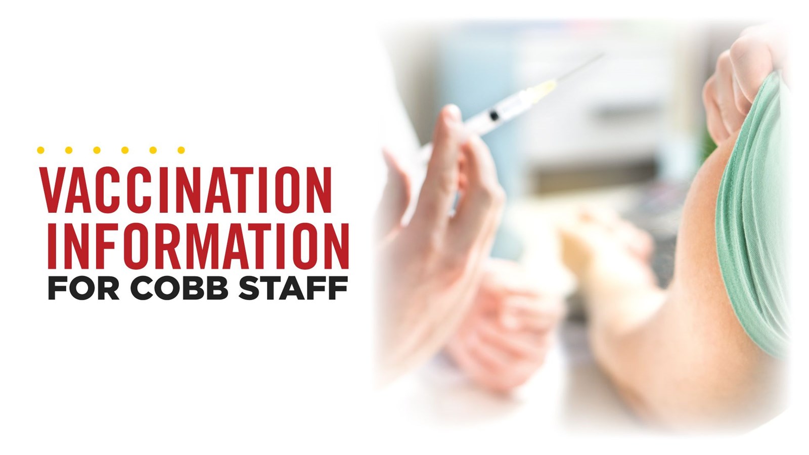 vaccine information for staff